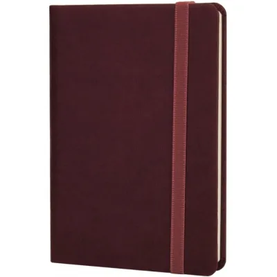 Книга записна Optima Vivella А6 128 аркушів лінія бордо (O20390-18)