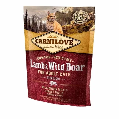 Сухий корм для кішок Carnilove Cat Sterilised 400 г (8595602512324)