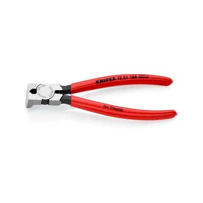 Кусачки KNIPEX бічні для пластмаси (72 21 160)