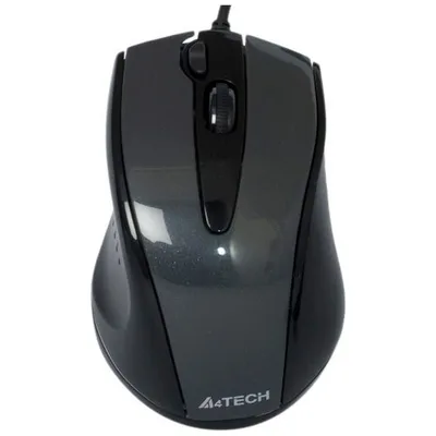 Мишка A4Tech N-500F-1 USB Glossy Grey (4711421859370)