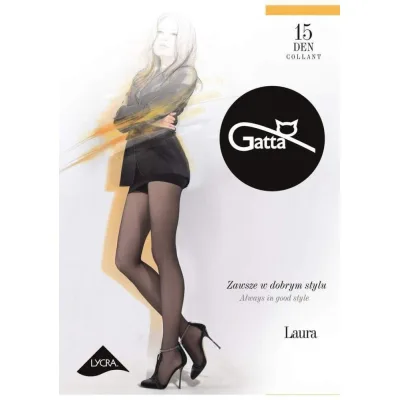 Колготи Gatta Laura 15 Den Nero - 4 (5900042056674)