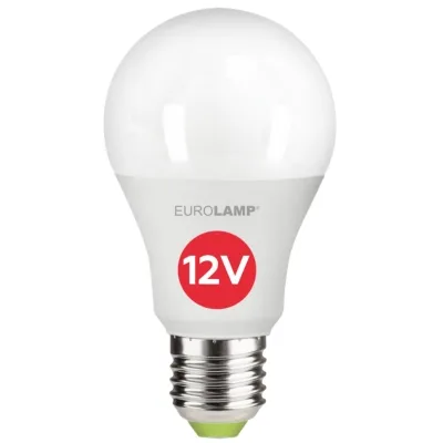 Лампочка Eurolamp LED ECO A60 12W E27 4000K 12-48V (LED-A60-12274(12-48V))