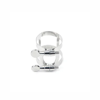 Лігатура для саксофонів D'Addario Rico Ligature For Alto Saxophone NIckel-Plated (RAS1LN)