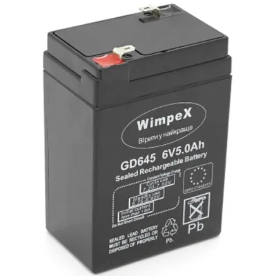 Батарея до ДБЖ Wimpex 6V 5Ah (Wimpex WX-645)