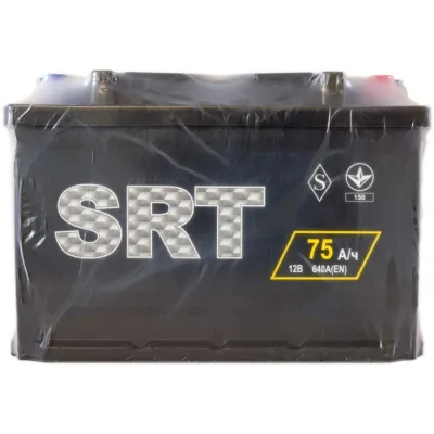 Акумулятор автомобільний SRT 6СТ-75АЗ (0) (-/+) (L3) 640А 12V (E)