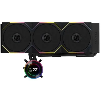 Система рідинного охолодження Lian Li HydroShift II LCD-C 360TL, Black (G89.GHS2LCD36TB.00)