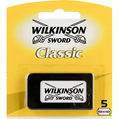 Змінні касети Wilkinson Sword Classic Double Edge (класичні леза) 5 шт. (4027800011209/4027800095933)