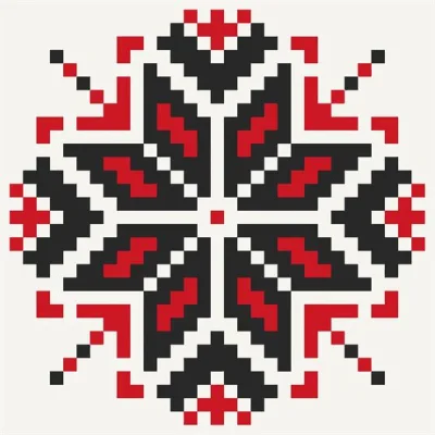 Картина по номерам ArtCraft Етнічний орнамент 30х30 см (13039-AC)
