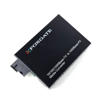 Медіаконвертер EC-Q-1G-1SM-1550nm-20-LFP FoxGate