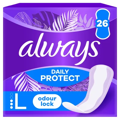 Щоденні прокладки Always Daily Protect Long Нейтралізація запаху 26 шт. (8001090718464)