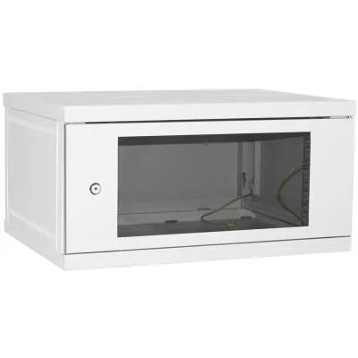 Шафа настінна Ipcom 6U, 600*450, RAL7035 (СН-6U-060х045-ДС-7035)