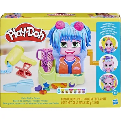 Набір для творчості Hasbro Play-Doh з пластиліном Зачіски (F8807)