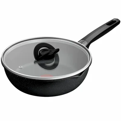 Сковорода Tefal Expertise з кришкою 24см чорний (G3218402)