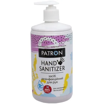 Антисептик для рук Patron Strawberry Ice 700 мл (F3-035-0.7L)