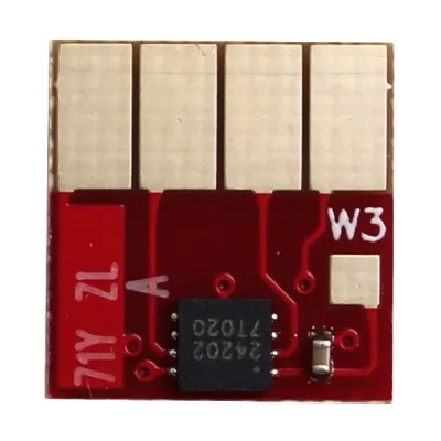 Чип для картриджа HP 711Y/CZ132A, 29 мл, yellow Apex (CHIP-HP-711-Y)