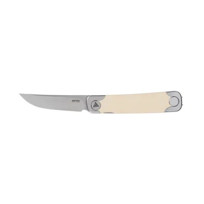 Ніж SRM Enso, White G10, Stonewash (131M-GT)