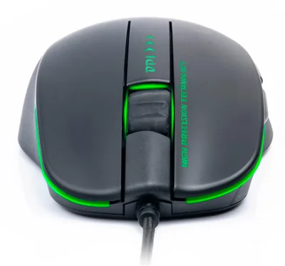 Мишка REAL-EL RM-747 USB Black (EL123200028)