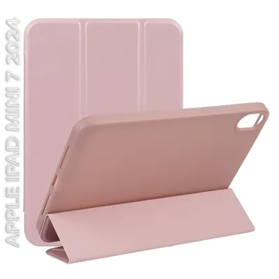 Чохол до планшета BeCover Tri Fold Soft TPU BeCover Apple iPad Mini 7 2024 Pink (712448)