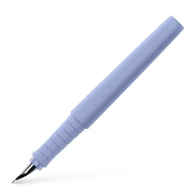 Ручка пір'яна Faber-Castell POLY Fountain Pen Pale Iris, колір корпусу фіолетовий, перо М (0,7 мм) (32955)