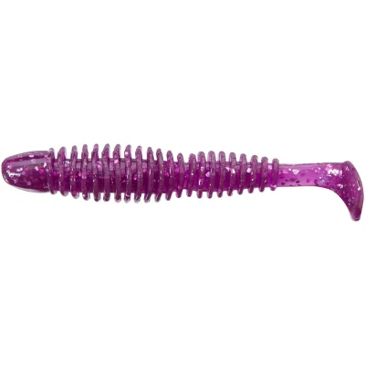 Силікон рибальський Reins Bubbling Shad 4" 428 Purple Dynamite (8 шт/уп.) (1552.09.94)