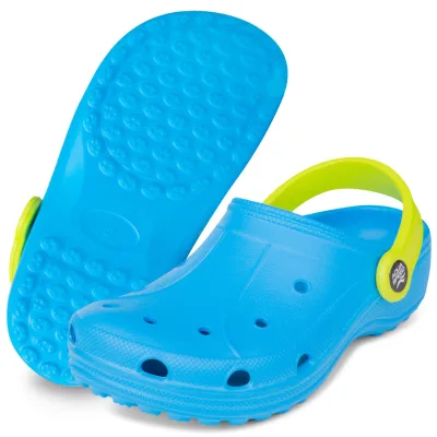 Сабо-крокси Aqua Speed Lima 555-02 блакитний, жовтий 35 (5908217699619)
