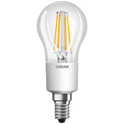 Лампочка Osram LED Retrofit Filament 4W/827, 300°, CL, P40, E14, DIM (4052899961845)