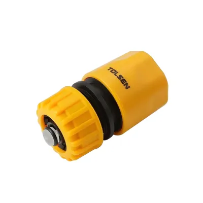 З'єднувальна муфта для шланга Tolsen 1/2" з аквастопом (57117)