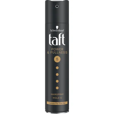 Лак для волосся Taft Power Сила кератину Мегафіксація 5 250 мл (4015001003529/9000100653503)