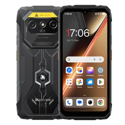 Мобільний телефон Blackview ROCK 8/256GB Black (6931548325048)