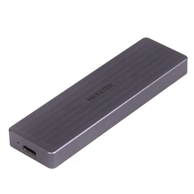 Кишеня зовнішня Maxxter M.2 NVMe & SATA SSD to USB-C 10Gbps black (EHDE-2280D-01)