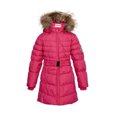Пальто дитяче Huppa YASMINE 12020055 фуксія 116 (4741468913919)