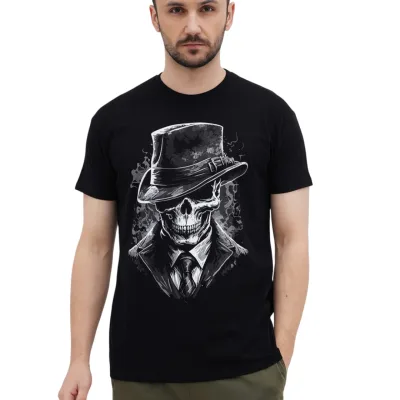 Футболка Sol's Imperial Gentlemen's skull насичений чорний XXL (11500309/395XXL)