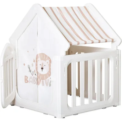 Ігровий будиночок Mealux LuluHouse манеж White (KD-C029 White)