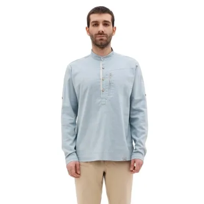 Сорочка Turbat Madeira Hemp Mns arona blue - L - блакитний (012.004.4938)