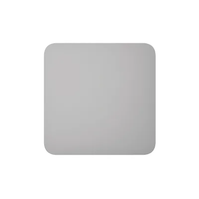 Накладна панель Ajax SoloButton 1-gang/2-way димний