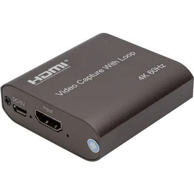 Пристрій захоплення відео PowerPlant HDVC5 HDMI 4k/60hz (CA914166)