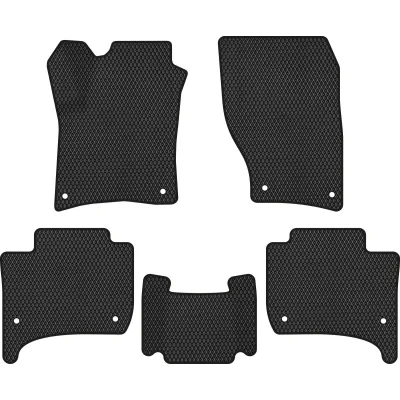 Килимок в салон EVAtech Volkswagen Touareg (7P) 2010-2014 2 поколін (VW3402CD5AV8RBB)