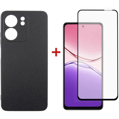 Чохол до мобільного телефона Dengos Oppo A5x Carbon+glass Black (DG-KM-175)