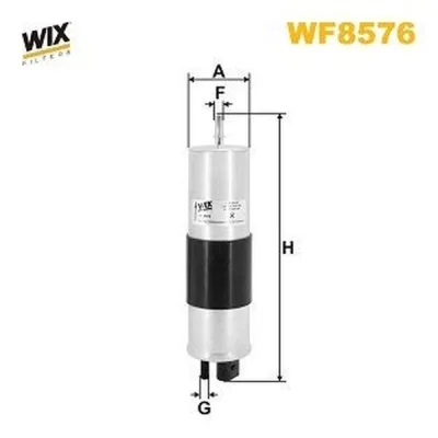 Фільтр паливний Wixfiltron WF8576
