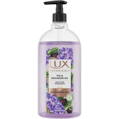 Гель для душу Lux Botanicals Інжир та олія герані 720 мл (8720181499876)