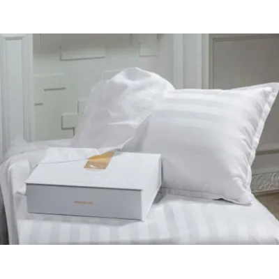 Постільна білизна MirSon Сатин Premium-страйп Royal Pearl 200х220 (2200000037282)
