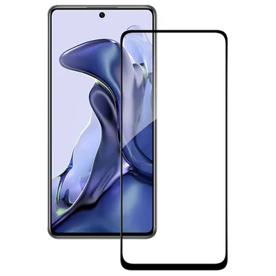 Скло захисне ACCLAB Full Glue Xiaomi Redmi Note 11T Black (1283126518836)
