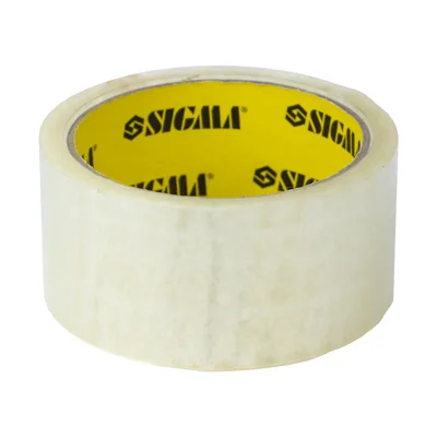 Стрічка клейка прозора 45мм×50м 42мкм SIGMA (8401221)