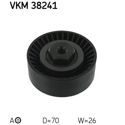 Ролик натягувача ременя SKF VKM 38241