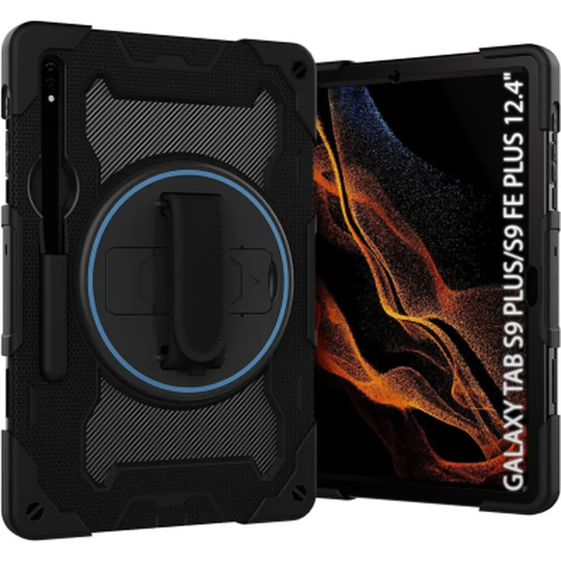 Чохол до планшета BeCover Samsung Galaxy Tab S9 Plus (SM-X810/SM-X816)/S9 FE Plus (SM-X610/SM-X616) 12.4" Black (712917)