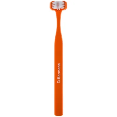 Дитяча зубна щітка Dr. Barman's Superbrush (Dentaco AG), 9603210000, тристороння (від 0-6 років), помаранчева (8.121/4)