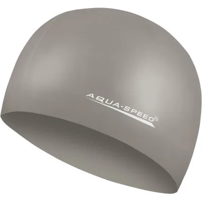 Шапка для плавання Aqua Speed Mega 100-19 сірий Уні OSFM (5908217635518)