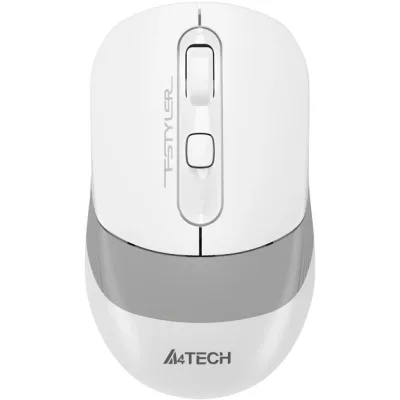 Мишка A4Tech FG10CS Air2 Wireless Grayish White (4711421997973)