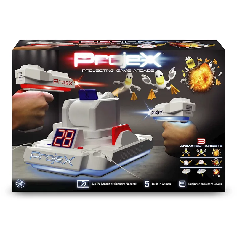Іграшкова зброя Laser X набір для лазерних боїв - Проектор Laser X Animated (52608)