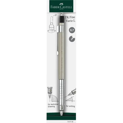 Олівець механічний Faber-Castell TK-Fine VARIO L Champagne Gold, діаметр 0,9 / 1,0 мм (32530)